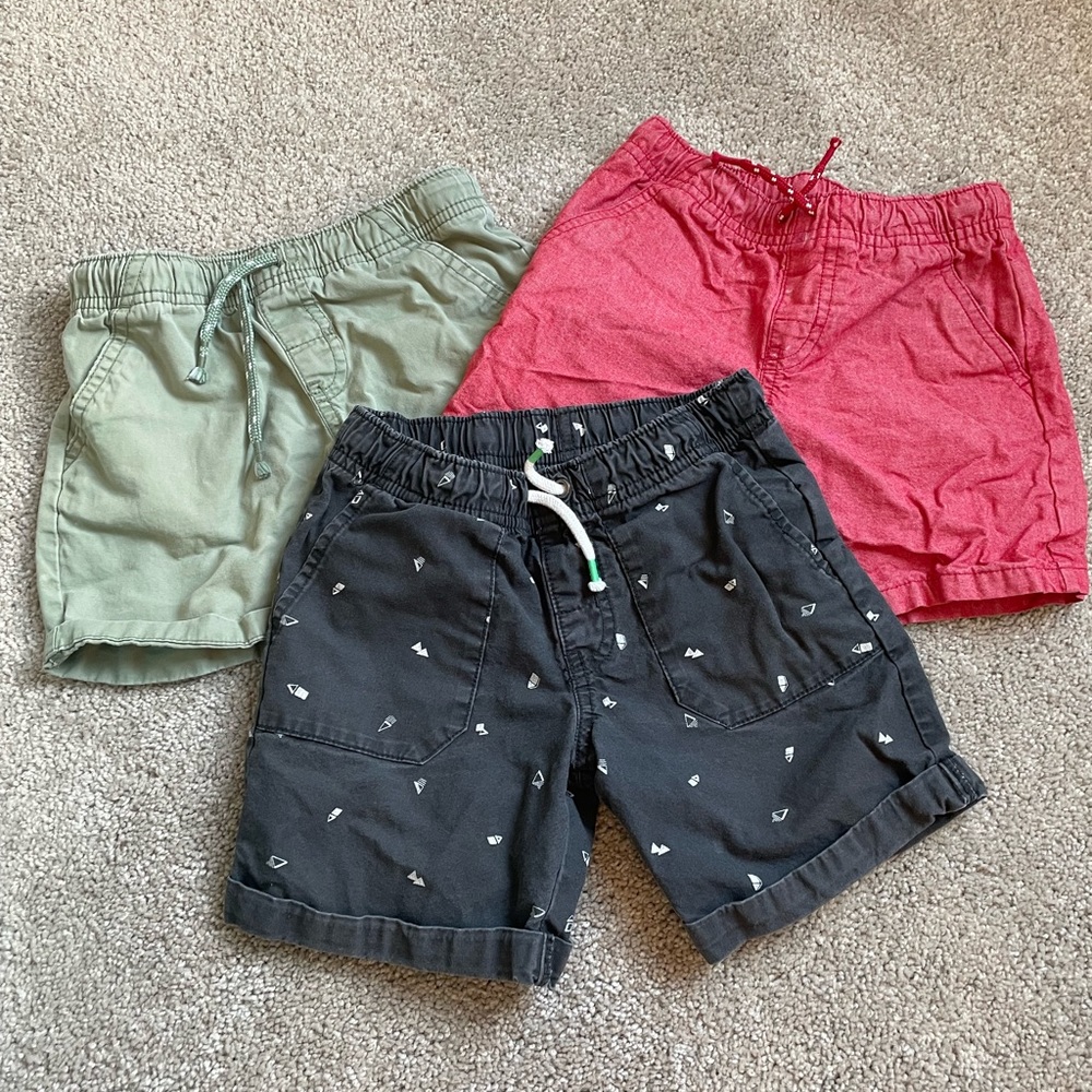 Cat and Jack 4t shorts set of 3!
